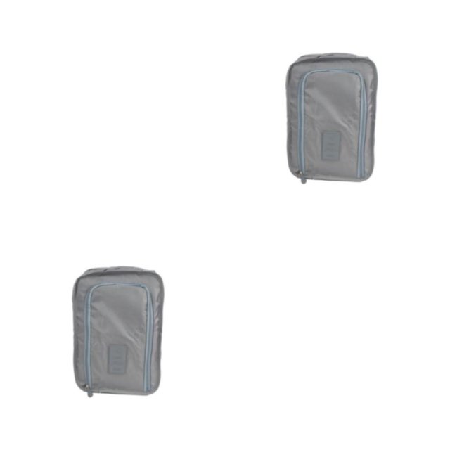 Ruiboury Durable Outdoor Storage Box - Items Safe And Organized In Any Weather Protective Grey 2Set