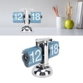 thumbnail image 4 of <p>Horloge Rétro à Clapet Auto Horloge à Clapet Horloge de Bureau Horloge Mécanique à Clapet Rétro Horloge Numérique à Clapet Style Européen Horloge Numérique Rétro à Clapet Acier Inoxydable 304 Auto, 4 of 7