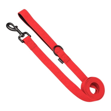 One Paw, Silicone Dog Leash with Wavy Lines Pattern and Padded Handle, 6ft