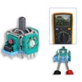 thumbnail image 3 of 2 Pcs Joystick Analogique de Remplacement pour Manette Sans Fil Dualshock PS5, 3 of 9