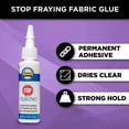 thumbnail image 4 of Aleene's Try Me Size 3-Pack Fabric Tacky pack, Stop-Fraying, Fabric Fusion & Flexible Stretchable Adhesives, 0.66 fl oz Each, Non-Toxic & Washable, 4 of 9