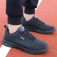 thumbnail image 2 of 2025 Mens Shoes Large Size Sneaker Mens Shoes Casual Laace Up Mens Classic Nylon Sneaker Solid Color Casual Sneaker Rack for Men Closet Simple Shoes Running Sneaker, 2 of 6