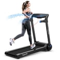 thumbnail image 1 of Tapis Roulant Électrique Pliant SuperFit 3 Hp avec Haut-Parleur Bleu, 1 of 9