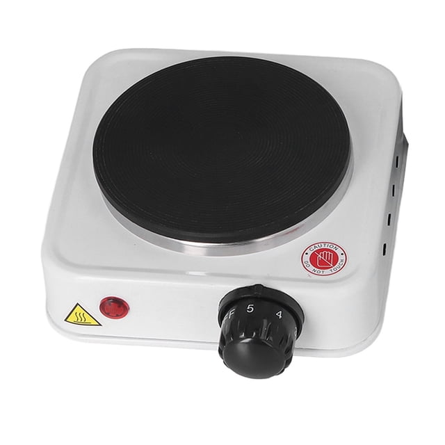 Plaque Chauffante Électrique Double, Cuisinière Électrique 500 W Compacte Portable Plaque Chauffante Électrique Simple pour Table de Cuisson pour Dortoir Bureau