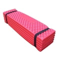 thumbnail image 3 of Tapis de Camping en Mousse Ultraléger Pliant pour la Plage, Coussin de Couchage Imperméable - Rouge, 3 of 10