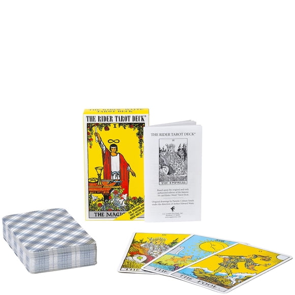 WHEANG The Tarot Original Waite With Instruction Booklet By U.S. Games Systems