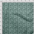 thumbnail image 4 of oneOone Silk Tabby Dark Green Fabric Tropical Sewing Craft Projects Fabric Prints By Yard 42 Inch Wide, 4 of 4