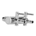 thumbnail image 4 of OTVIAP Valve de Séparateur d'Aquarium, Valve de Distribution pour Aquarium Tuyau d'Oxygène pour Aquarium Interrupteur de Réglage du Dioxyde de Carbone Valve Répartiteur en Acier Inoxydable, Valve de Levier de Contrôle d'Aquarium, 4 of 8