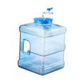 thumbnail image 4 of Water Container Water Jug Water Storage Barrel Water Bottle for Hiking Household 10L Square, 4 of 8