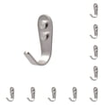 thumbnail image 1 of 10 Pcs Cintre Sans Perçage Autocollant Résistant aux Déchirures Support Anti-Humidité Roulement Robuste Imperméable Antirouille Crochet de Toilette pour la Maison Support Grand 3 mm, 1 of 9
