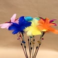 thumbnail image 4 of 2PCS Cat Feather Teaser Interactive Belle Chat Jouet Interactif Chat Teaser Baguette, 4 of 10