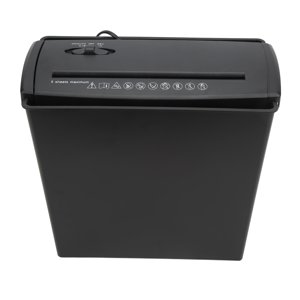 VoborCA Electric Paper Shredder Automatic Strip Shredder, Small Size, 10L Capacity, EU Plug, 220V-240V