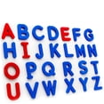 thumbnail image 1 of Magnetic Alphabet Letters Set, Educational Toy for Early Learning, Red & Blue Vowel-Consonant Coding, Fridge Board Stickers for Kids, 1 of 7