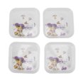 thumbnail image 3 of Snack Dish, 4pcs Fruit Snack Plate 5.9in Elegant  For School For Restaurant, 3 of 8