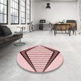 thumbnail image 4 of Ahgly Company Tapis Rectangulaire Lavable en Machine Intérieur Transitionnel Rouge Indien, 8 Pieds x 12 Pieds, 4 of 7