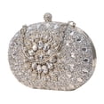 thumbnail image 4 of Sac Pochette de Soirée pour Femme avec Strass et Perles, Pochette, Sac à Main de Mariage, 4 of 8