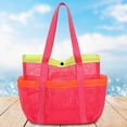 thumbnail image 3 of JWshufel Large Capacity Portable Swimming Bag with Multi Pocket Storage for Beach Swimming Pool Vacation Travel Long Lasting Polyester Mesh Design Easy to Fold and Carry, 3 of 5
