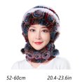 thumbnail image 2 of Wweixi Rabbit Cap Knitted Hat Thickened Design Camping Multipurpose Warm Headgear Convenience Winter Hats Outdoor Supplies, 2 of 5