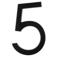 thumbnail image 2 of Large 5.6\" Modern Floating House/Door Numbers 12mm Brushed Stainless Steel, 2 of 10