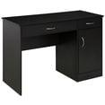 thumbnail image 1 of HOMCOM Computer Desk with Storage Drawers Writing Table for Home Office, 1 of 10