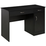 HOMCOM Computer Desk with Storage Drawers Writing Table for Home Office