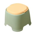 thumbnail image 3 of Luzkey Small Stool Chair Creative Stackable Anti Skid Thickened Step Stool Foot Rest for Household Bedroom Living Room Laundry Home green, 3 of 8