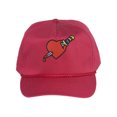 thumbnail image 1 of Gravity Threads Casquette en Sergé de Coton Heart Stab - Bordeaux, 1 of 2