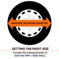 thumbnail image 2 of Classic Accessories Rv Wheel Covers, 32" to 34.5" Wheel Diameter, 2 of 4