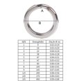 thumbnail image 2 of Dr.Fish 100 Pack Fishing Stainless Steel Split Ring High Strength, 2 of 7