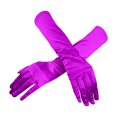 thumbnail image 1 of Birdeem Gants Longs en Satin pour Femmes Opera Mariage Soirée Nuptiale Fête Bal, 1 of 1