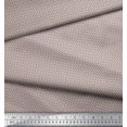 thumbnail image 2 of Soimoi Moss Georgette Fabric Geometric Small Printed Craft Fabric by The Yard 42 Inch Wide, 2 of 3