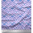 thumbnail image 1 of Soimoi Cotton Poplin Fabric Scales Geometric Decor Fabric Printed Yard 56 Inch Wide, 1 of 3