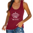 thumbnail image 2 of SMihono Hauts pour Femmes Débardeur pour Femmes Mode Débardeur d'Été pour Femmes à Col Rond Sans Manches Imprimé Débardeur Décontracté Blouse Débardeur pour Femmes Hauts d'Été pour Femmes, 2 of 7