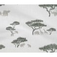 thumbnail image 4 of oneOone Cotton Flex Fabric Tree & Animals Ikat Decor Fabric Printed BTY 40 Inch Wide, 4 of 4