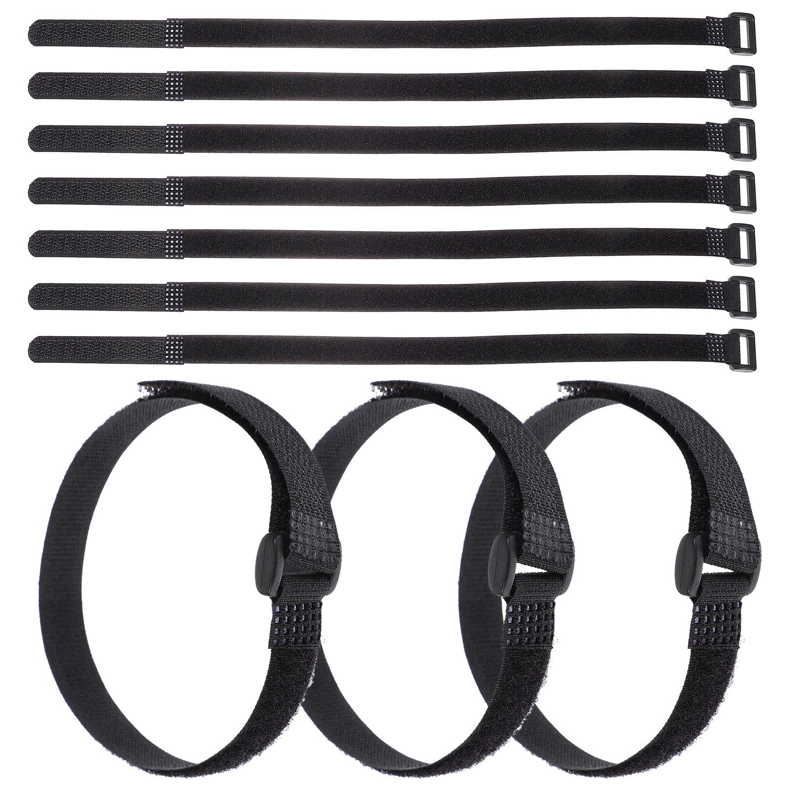OFFIGAM 25Pcs Nylon Yoga Mat Band for Storage and Movement