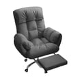 thumbnail image 3 of Lipstore Computer Chair Decor Executive Office Chair for Living Room Apartment Adults Dark Grey, 3 of 8