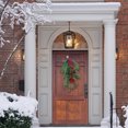 thumbnail image 2 of Pine And Berries Door Hanger, 2 of 3