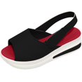 thumbnail image 4 of Dvkptbk Slide Sandals for WomenComfortable Slip On SandalsLadies Slip-Resistant Platform Summer Flat Sandals for Beach, Home, Indoor Outdoor Use, 4 of 4
