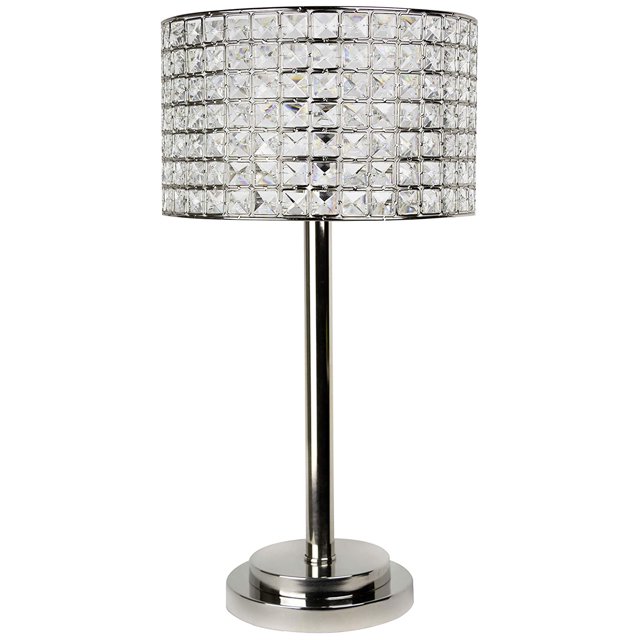 Grandview Gallery Lampe de Table à Clou en Cristal Moderne 25.75 Pouces 100W