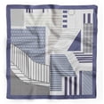 thumbnail image 3 of Bimba Womens Rectangular Printed Cotton Voile Scarf Neck Head Wrap-40 x 80 Inches, 3 of 7