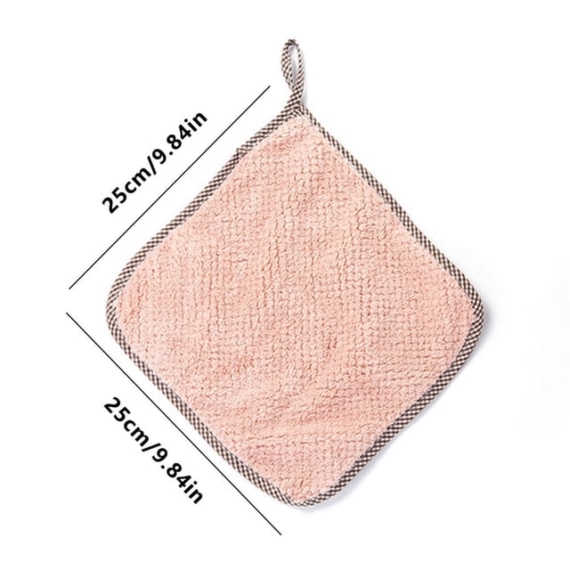 Kitchen Wipes 1Pcs Rag Dish Cloth Water Absorption Thickening Pot Washing Towel Table Kitchen Dishcloth, Kitchen Wipes