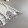 thumbnail image 3 of Nuisette en Dentelle de Soie Col en V pour Femme, 3 of 4