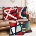 thumbnail image 2 of ZheElen Polyester Wrinkle-resistant Pillowcase For Sofa Durable And Easy-care Decorative Cushion Cover Soft W0081-21, 2 of 6
