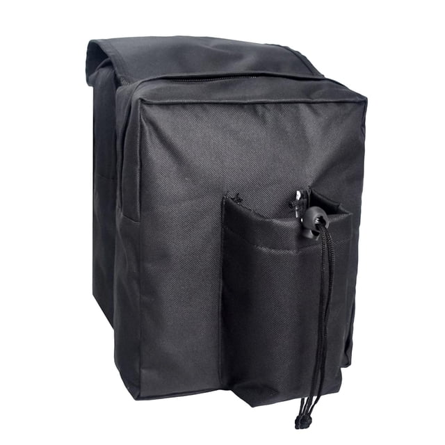 ATV Tank Saddle Bag, Fuel , Motorcycle Rear Storage s Bikes of - Black