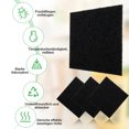 thumbnail image 2 of ZheElen 8pack/lot 40 Ppi Density Carbon Filter Wide Application Non-blocking Odor, 2 of 6