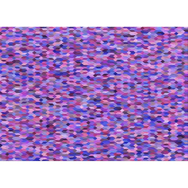 Ahgly Tapis Rectangulaire Lavable en Machine Intérieur Transitionnel Violet, 3 Pieds x 5 Pieds