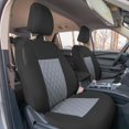 thumbnail image 4 of For 2020-2024 Ford Explorer Base FH Group Neoprene Custom Fit Car Seat Covers Water Resistant - Full Set Gray, 4 of 11