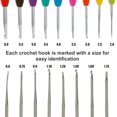 thumbnail image 2 of EASTIN 66Pcs Crochet Kits for Beginners with Storage Case and Crochet Accessories Crochet Kit Practical Knitting Starter Kit, 2 of 9