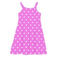 thumbnail image 2 of LOVZFMLL 2-12 Years Girls' Summer Casual Sleeveless Round Neck Button With Pockets Dress, 2 of 4