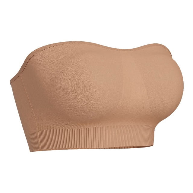 Womens Bras Full-Coverage Bra Feature V-Neck Full-Figure Bra Style W-1534 Khaki XXL